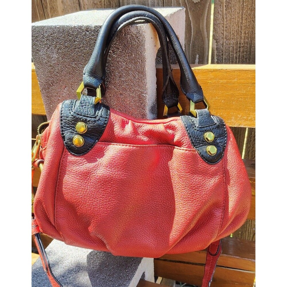 Oryany Red Leather Handbag - Picture 2 of 10
